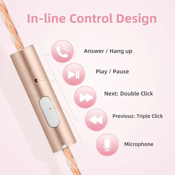 HeraLio Air Tube Headphones