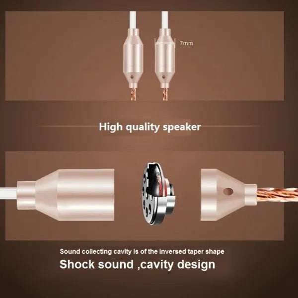 HeraLio Air Tube Headphones