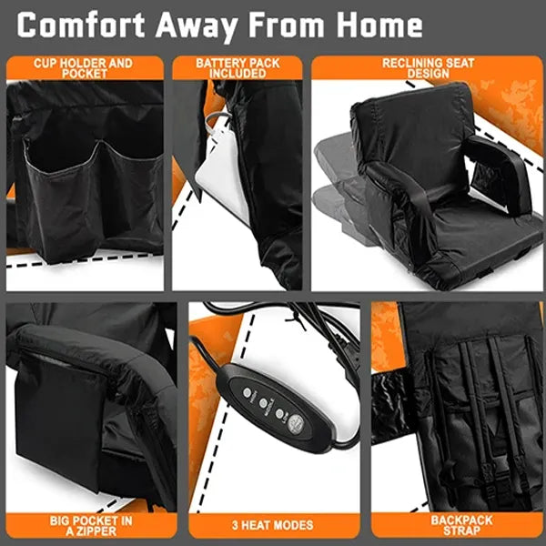 Warmora Heated Stadium Seat