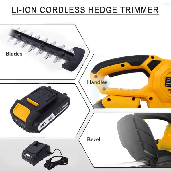 ZenShear Cordless Hedge Trimmer