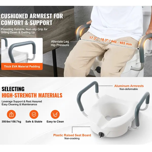 Sitplus Raised Toilet Seat