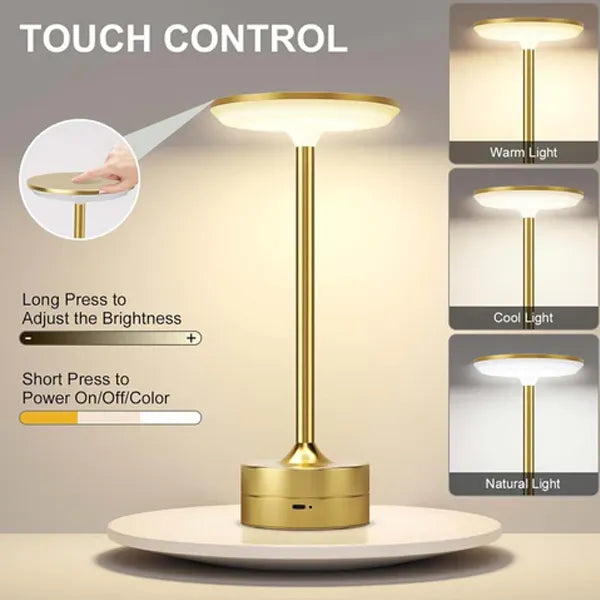 Glaroxa Cordless Table Lamp