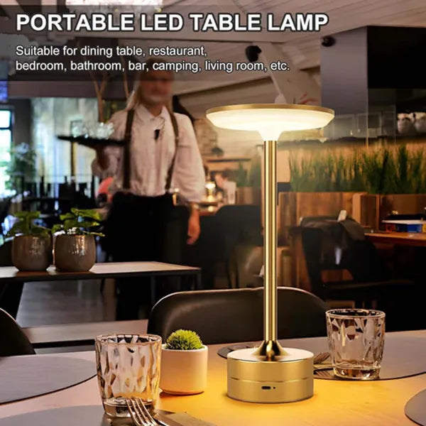 Glaroxa Cordless Table Lamp