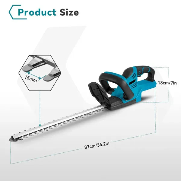 ZenShear Cordless Pole Hedge Trimmer