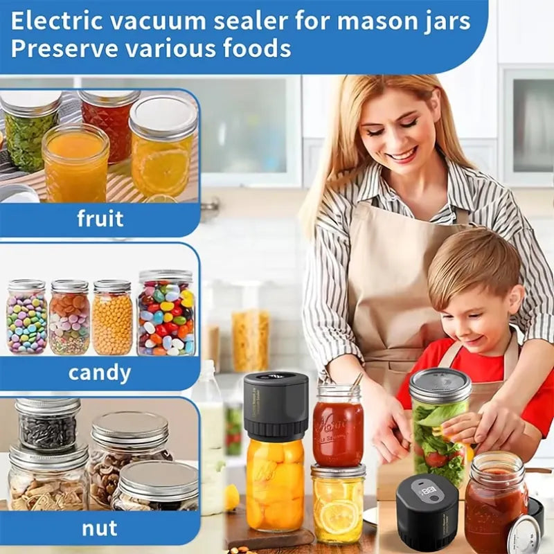 Konijar Mason Jar Vacuum Sealer