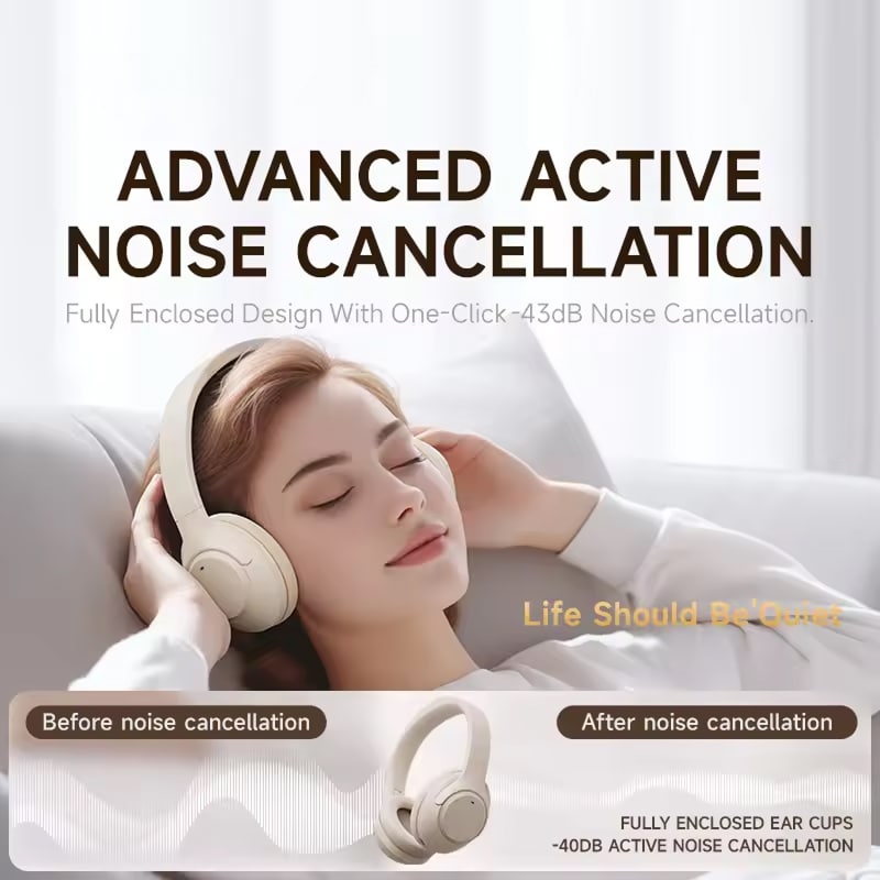 UniDamy Noise Cancelling Headphones