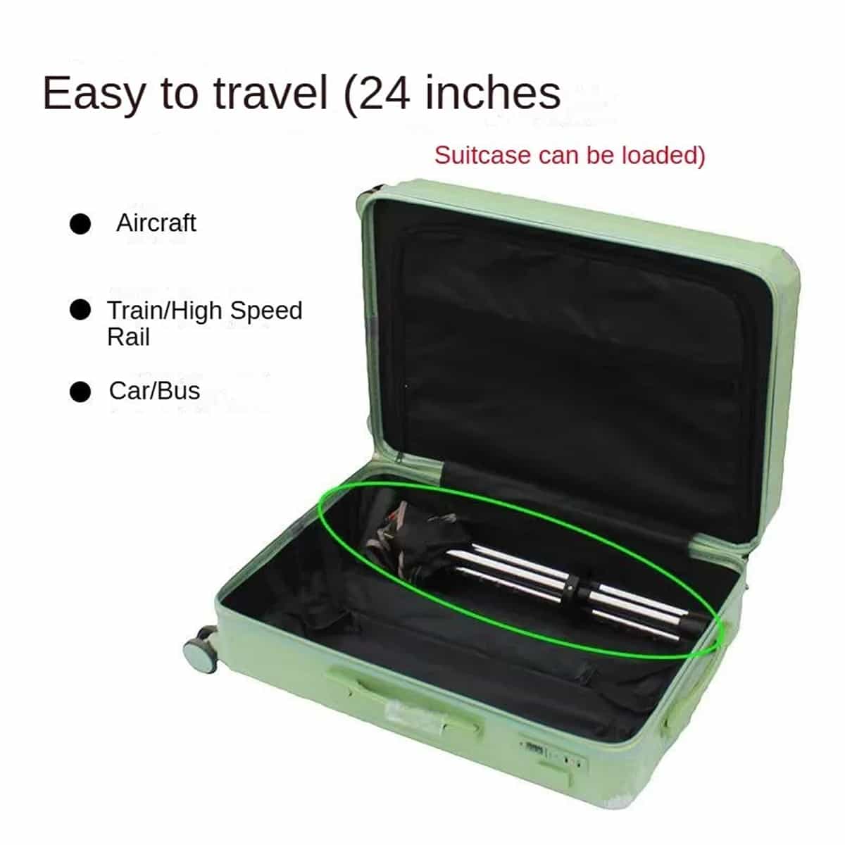 YasuSeat Walking Stick With Seat